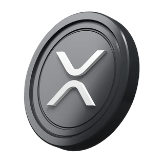 Grafisches Element einer XRP Ripple-Münze in einem Einsteigerleitfaden für Krypto